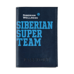 Passport cover  Siberian Super Team (color: dark blue) 107058